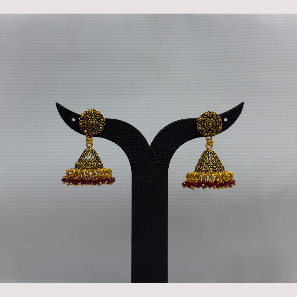 Dariyalal Sales Royal Pearl Ethnic Jhumki Earrings (Pack of 12 & 24)