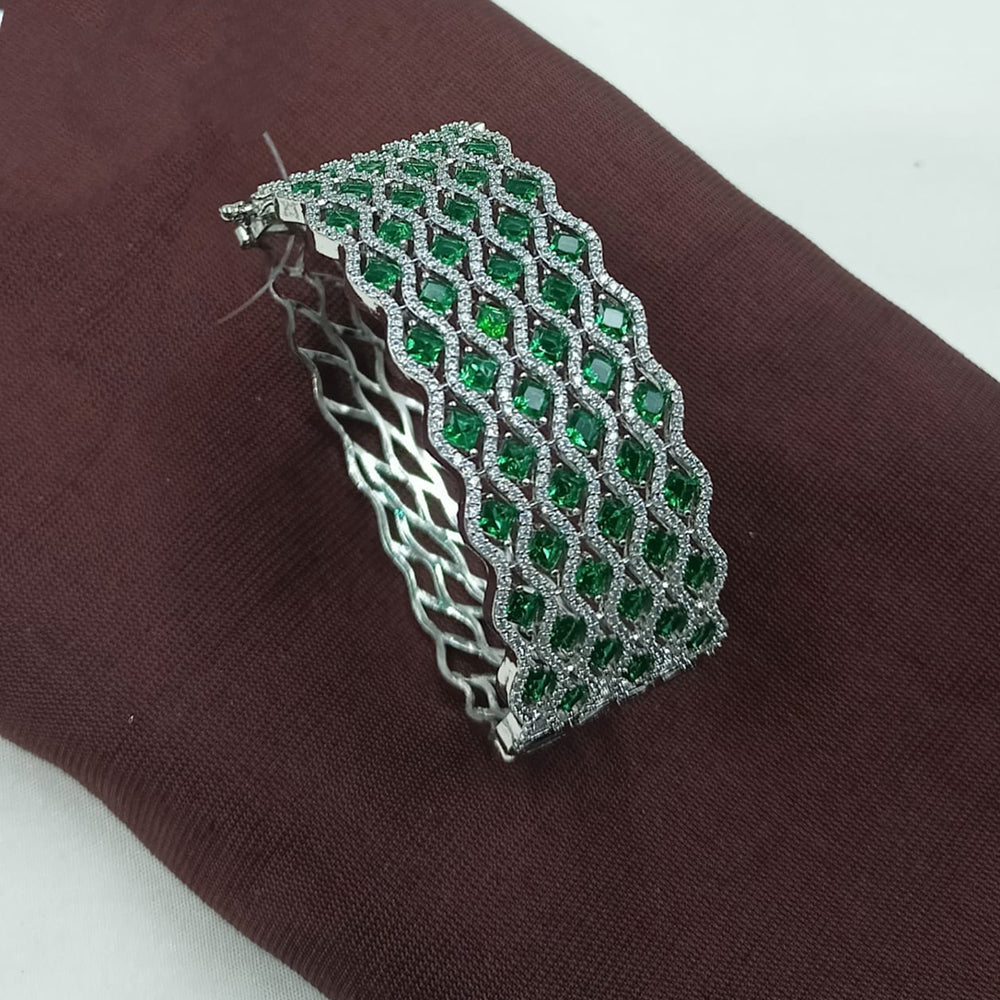 NAFJ American Diamond Openable Kada