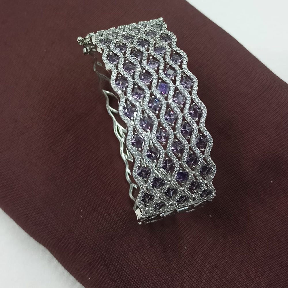 NAFJ American Diamond Openable Kada