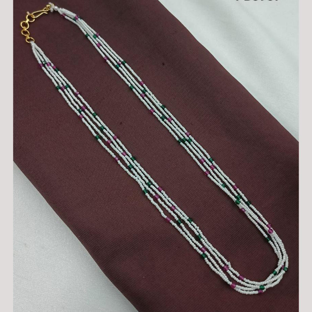 NAFJ Classic Multi-Row Pearl Mala