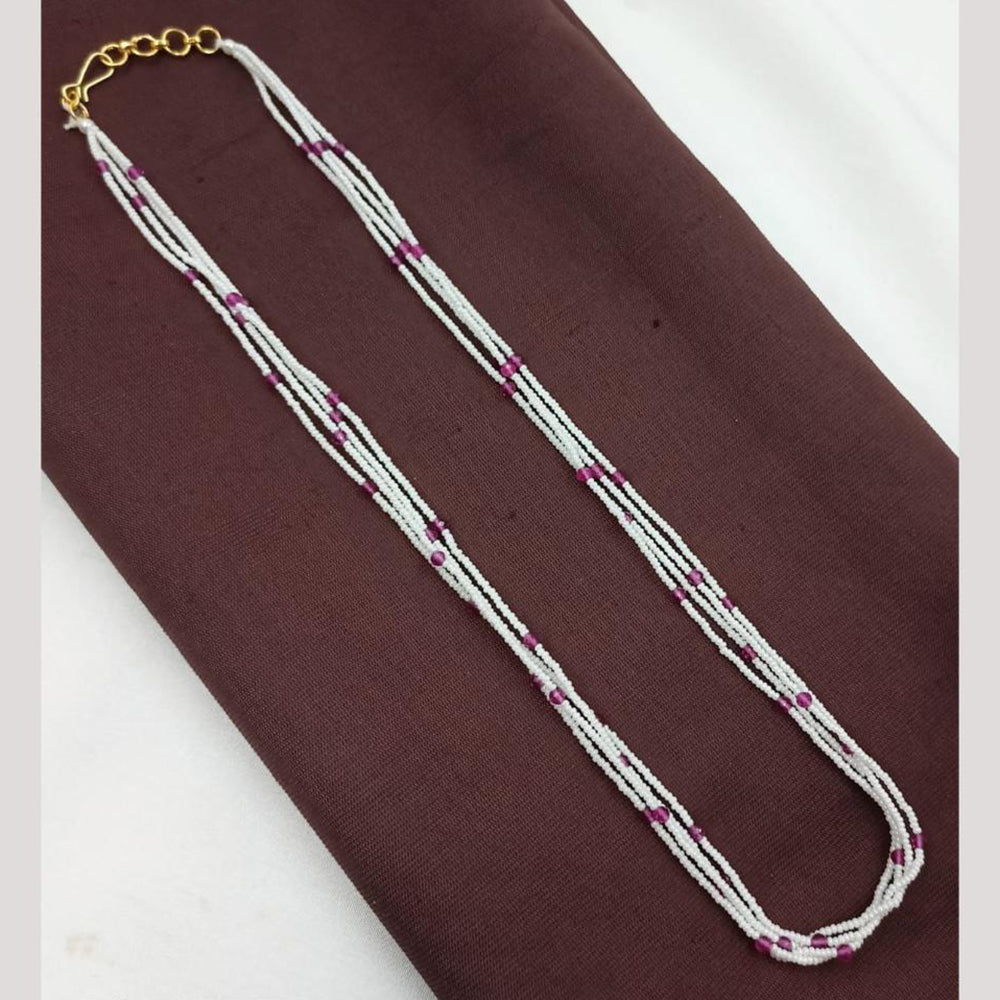 NAFJ Classic Multi-Row Pearl Mala