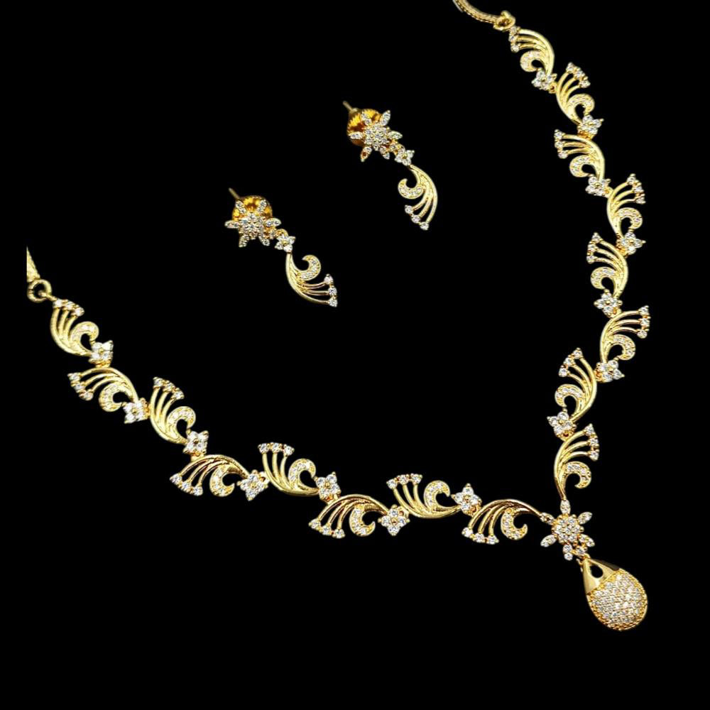 NAFJ Designer Austrian Stone Statement Necklace Set