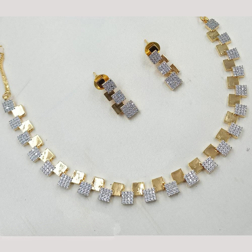 NAFJ Designer Austrian Stone Statement Necklace Set