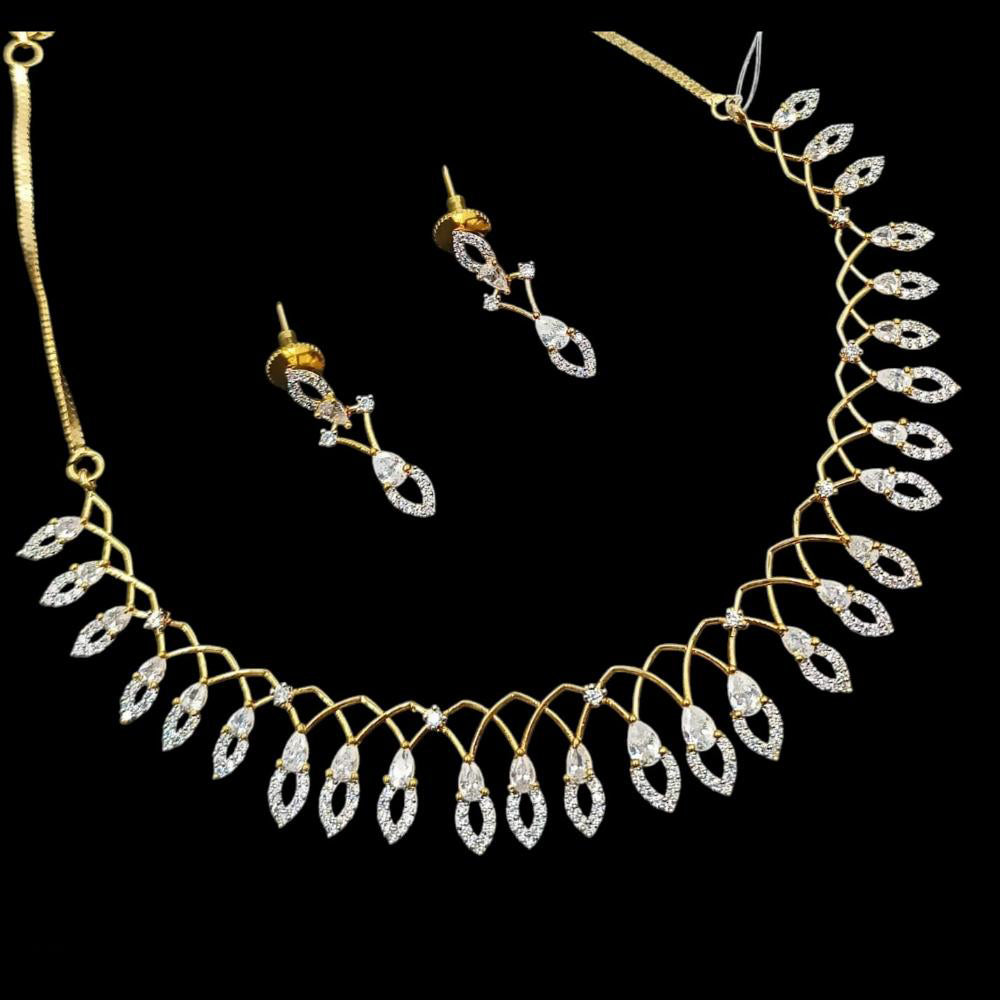 NAFJ Designer Austrian Stone Statement Necklace Set