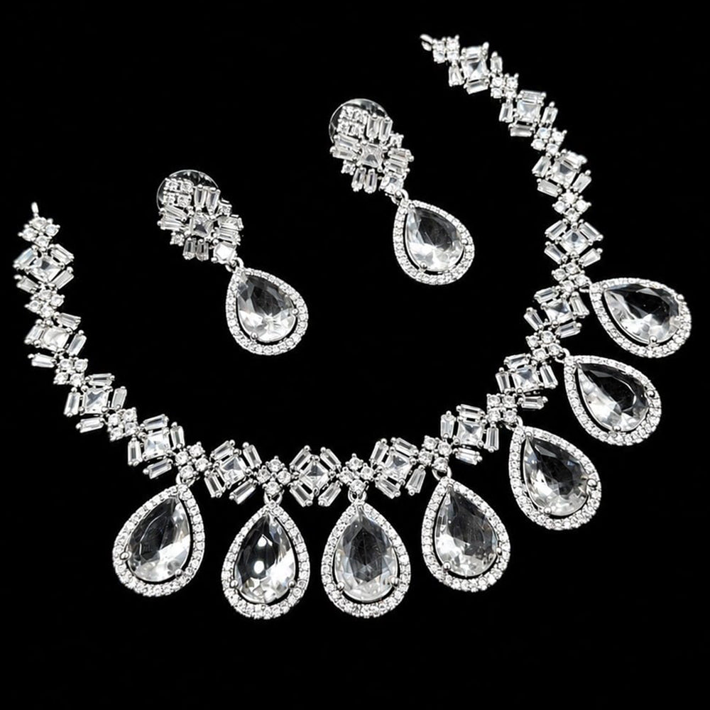 NAFJ Royal American Daimond Necklace Set