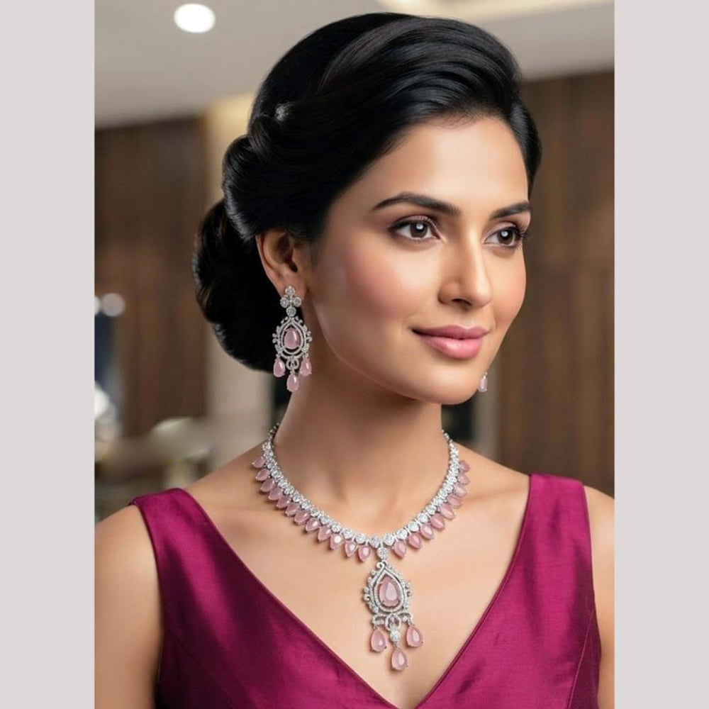 NAFJ Royal American Daimond Necklace Set