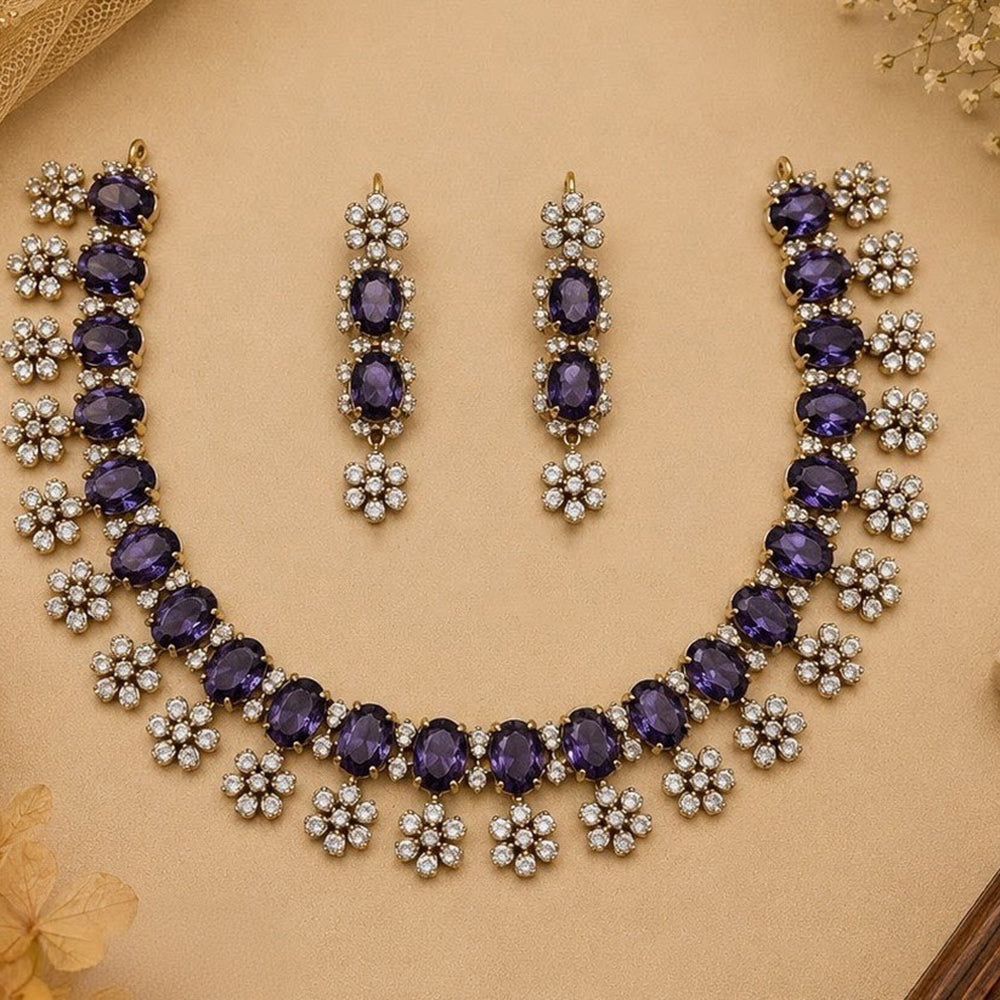 NAFJ Royal American Daimond Necklace Set