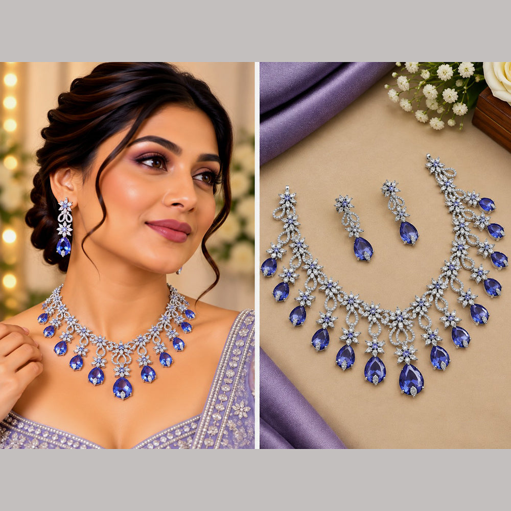 NAFJ Royal American Daimond Necklace Set