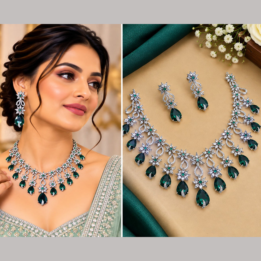 NAFJ Royal American Daimond Necklace Set