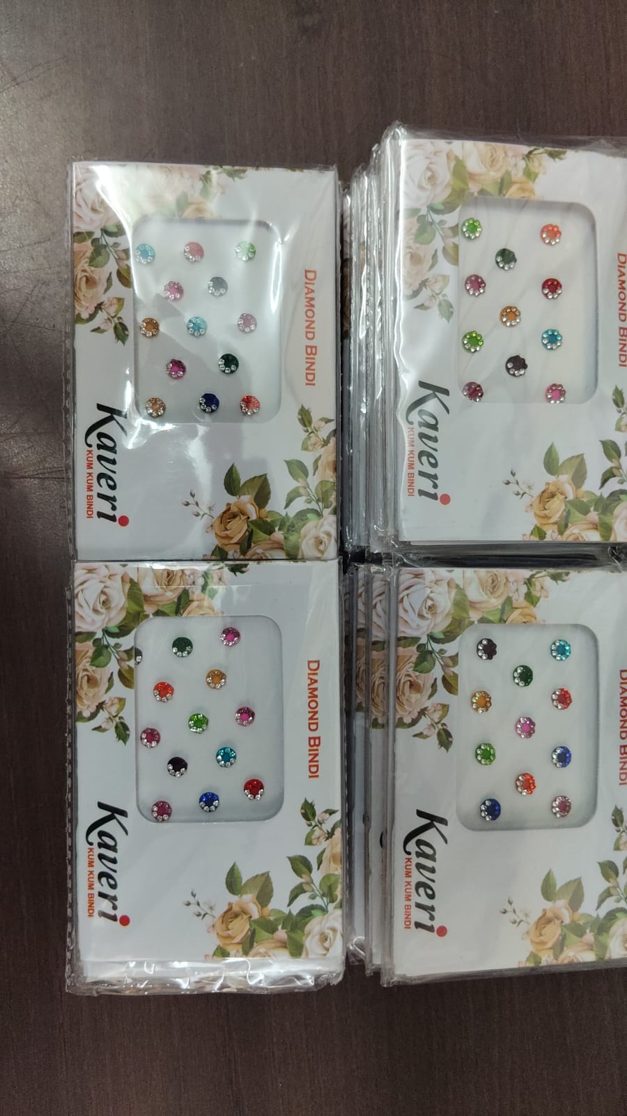 Darshana Jewels Radiant Austrian Stone Traditional Bindi-1320122 (Pack of 12)