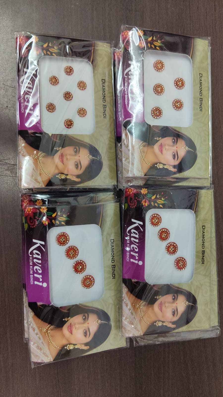 Darshana Jewels Radiant Austrian Stone Traditional Bindi-1320123 (Pack of 12)