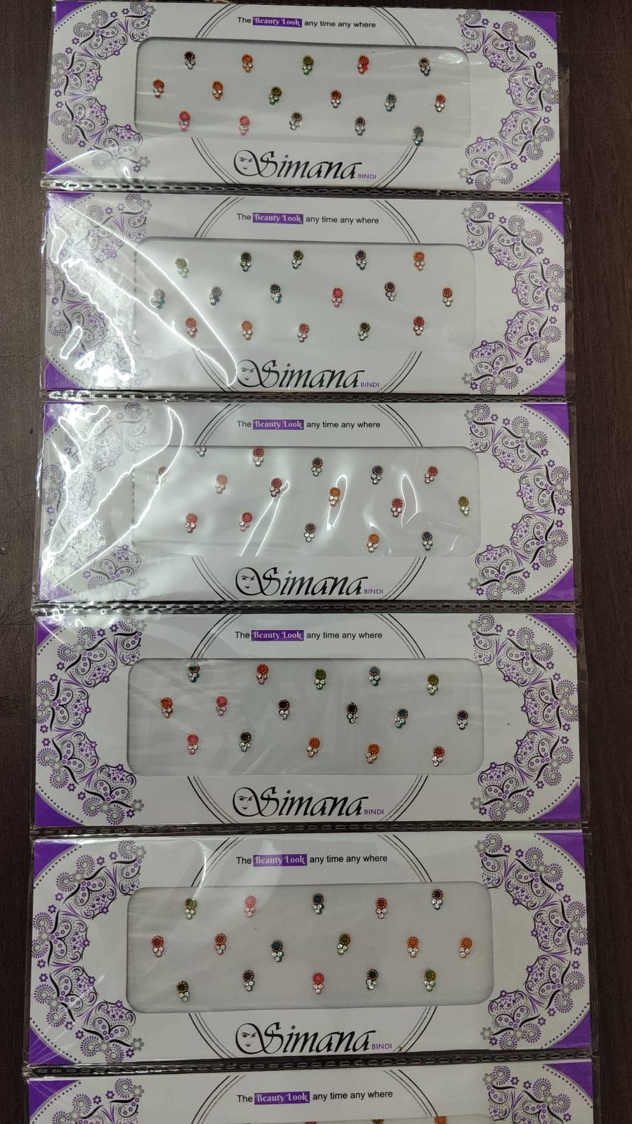 Darshana Jewels Radiant Austrian Stone Traditional Bindi-1320127 (Pack of 12)