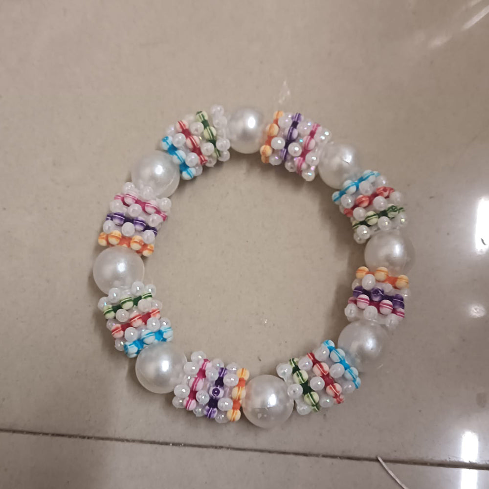 Arya Multi Color Crystal Beads Bracelet