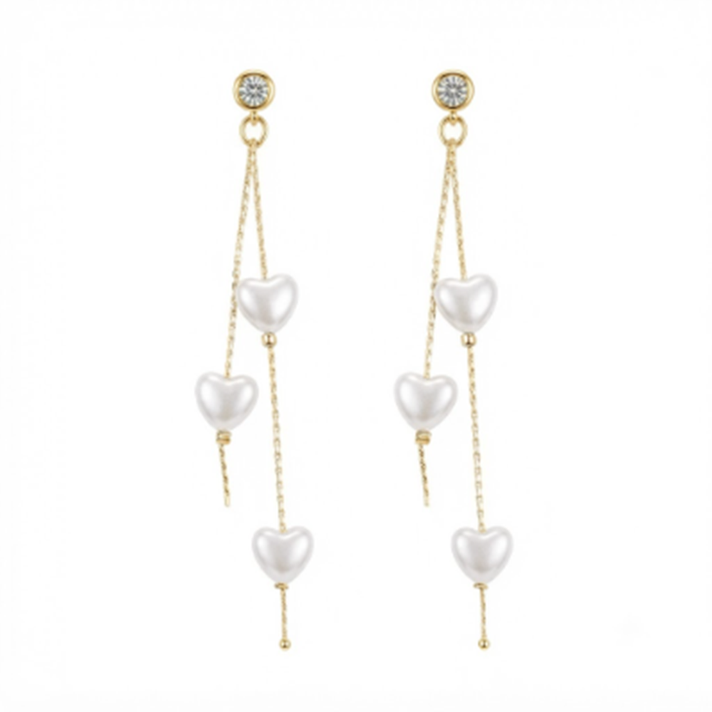 Urthn Trendy Long Tassel Earrings Drop for Women (Pack Of 3)