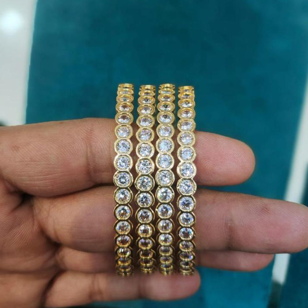 Sona Covering Premium Austrian Stone Bangles Set