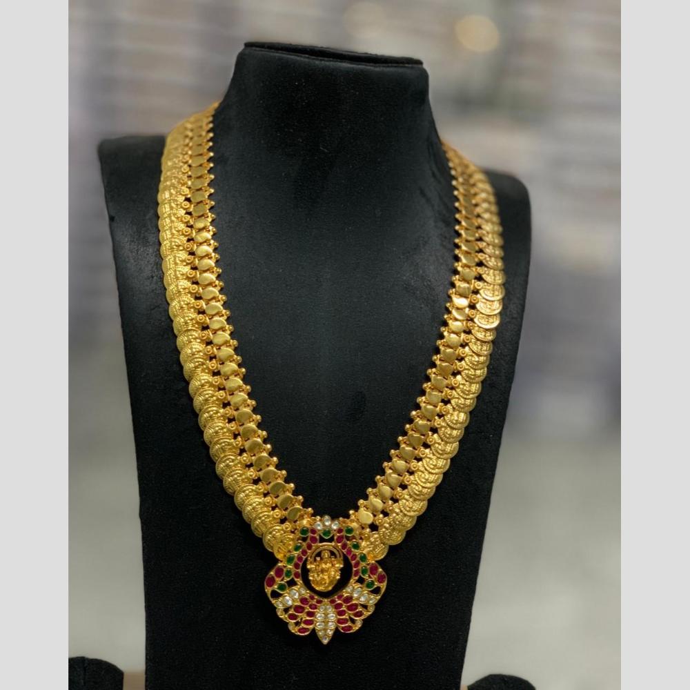 Sona Covering Delicate Pota Stone Long Necklace