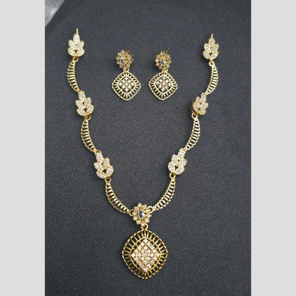 Sona Covering Delicate Austrian Stone Necklace Set