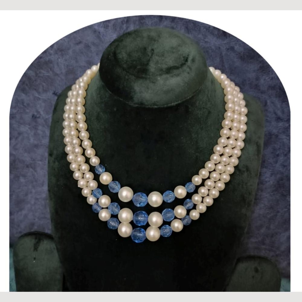 Dhirish International Classic Pearl Jewellery Necklace