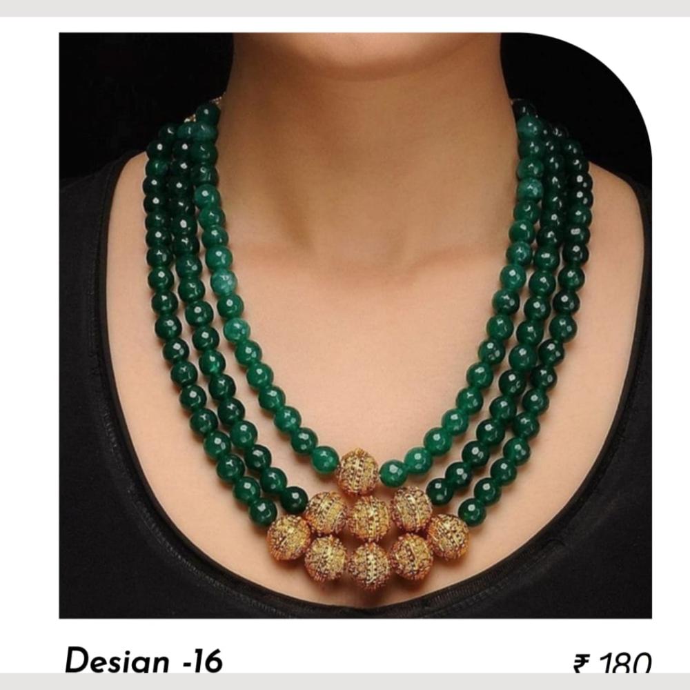 Dhirish International Classic Pearl Jewellery Necklace
