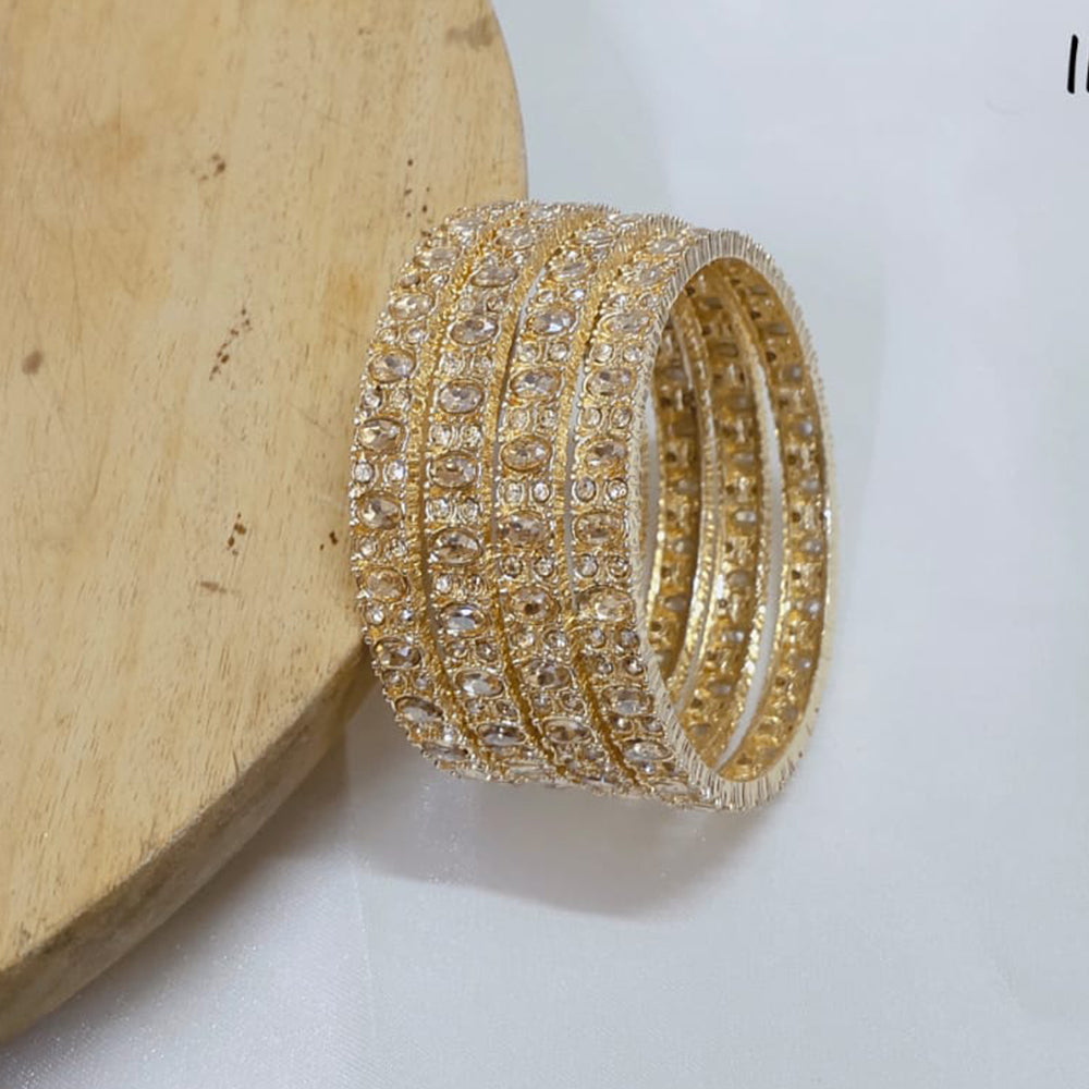 Tanish Art Jewellery Crystal And Austrian Stone Bangles Set