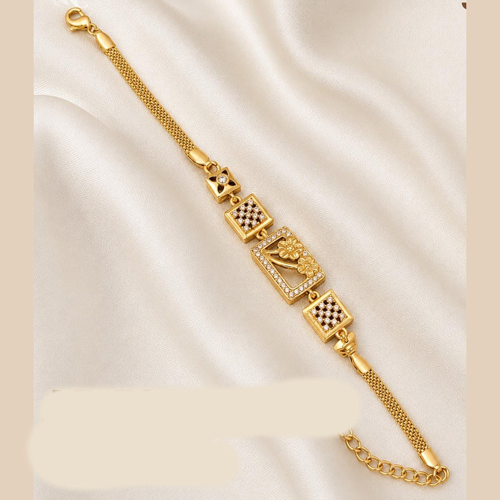 Tanish Art Jewellery Premium Austrian Stone Statement Bracelet