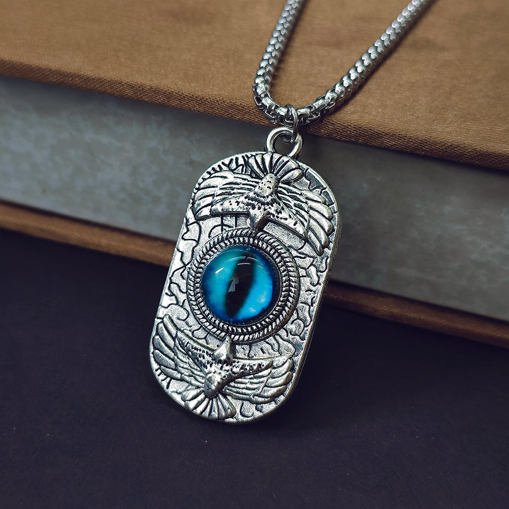 Urthn Dragon Devil's Eye Chain Pendant (Pack Of 6)