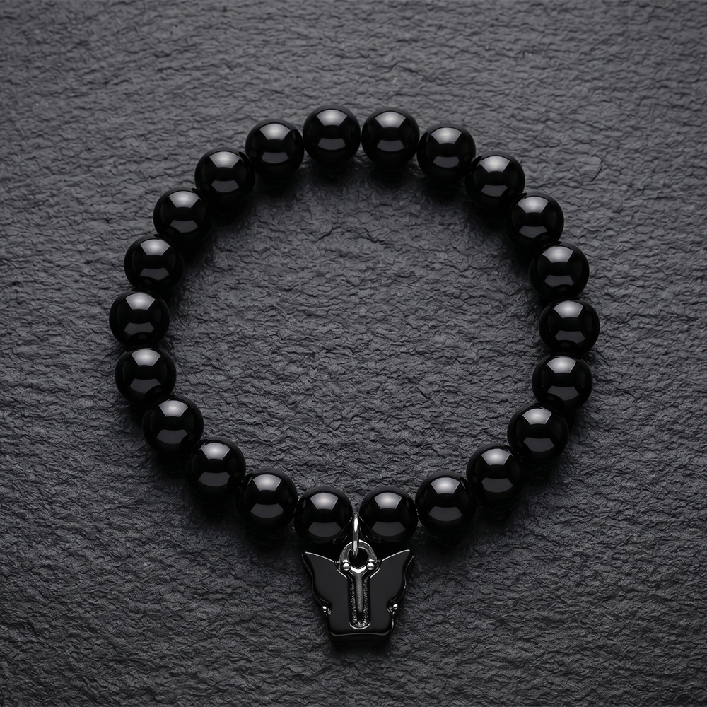 Urthn Gold Plated Beads Butterfly Stylish Bracelets For Kids