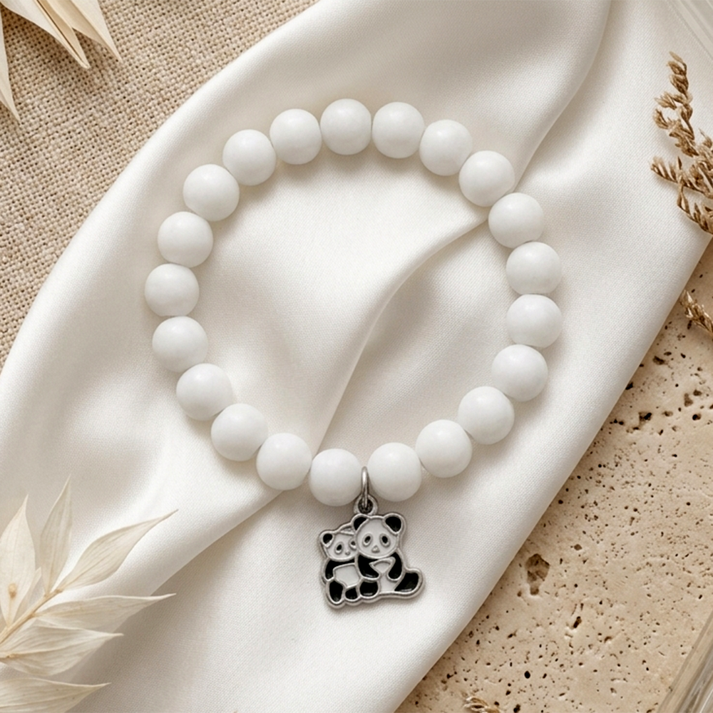 Urthn Gold Plated Beads Stylish Bracelets For Kids (Assorted Design)