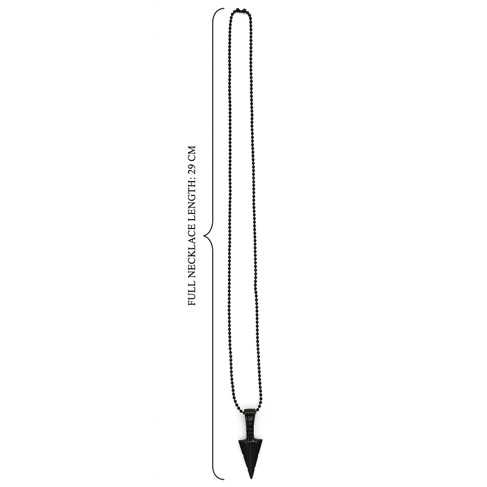 Urthn Look Pointed Spike Pendant Chain (Pack of 6)