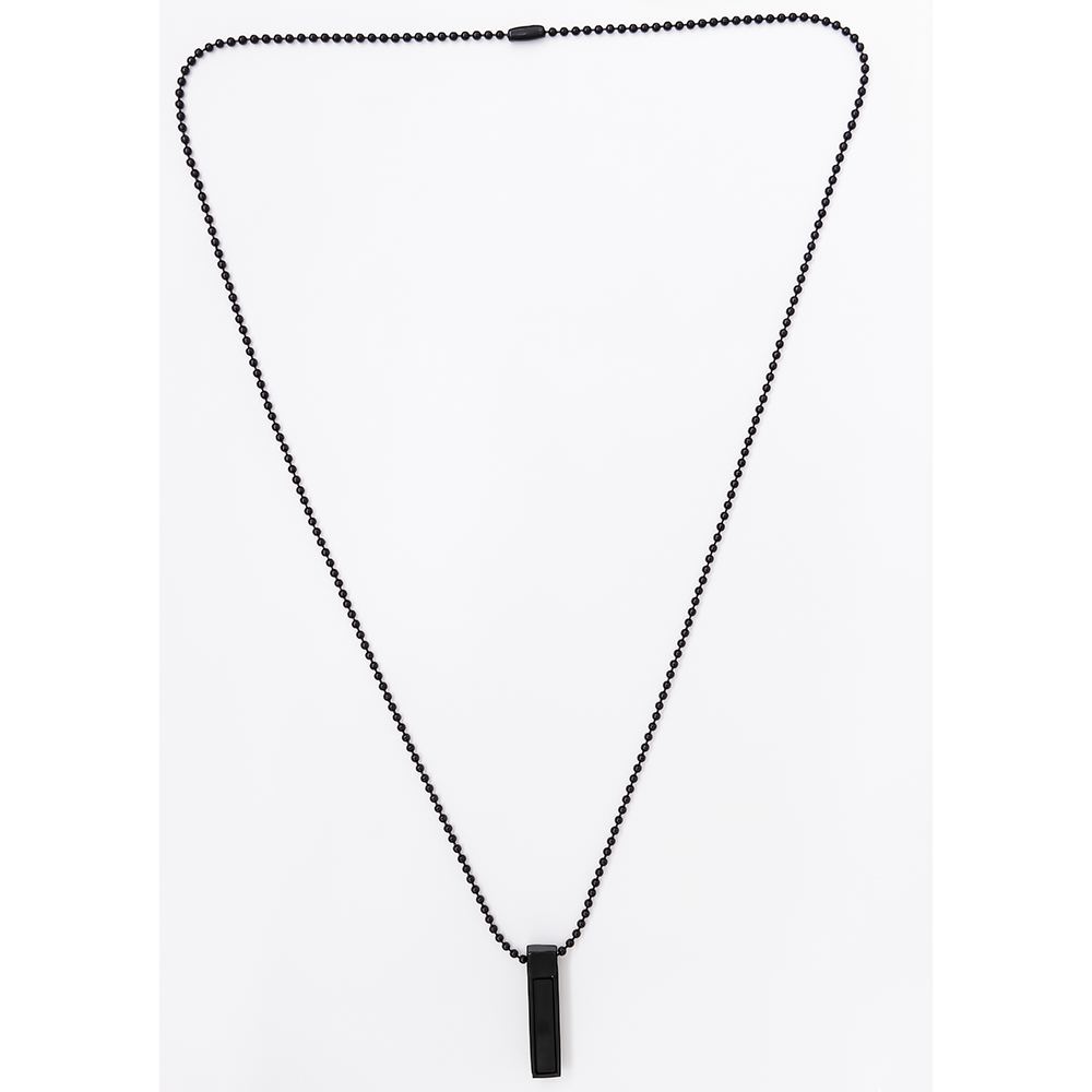 Urthn Rectangle Steel Chain Pendant For Men (Pack of 6)