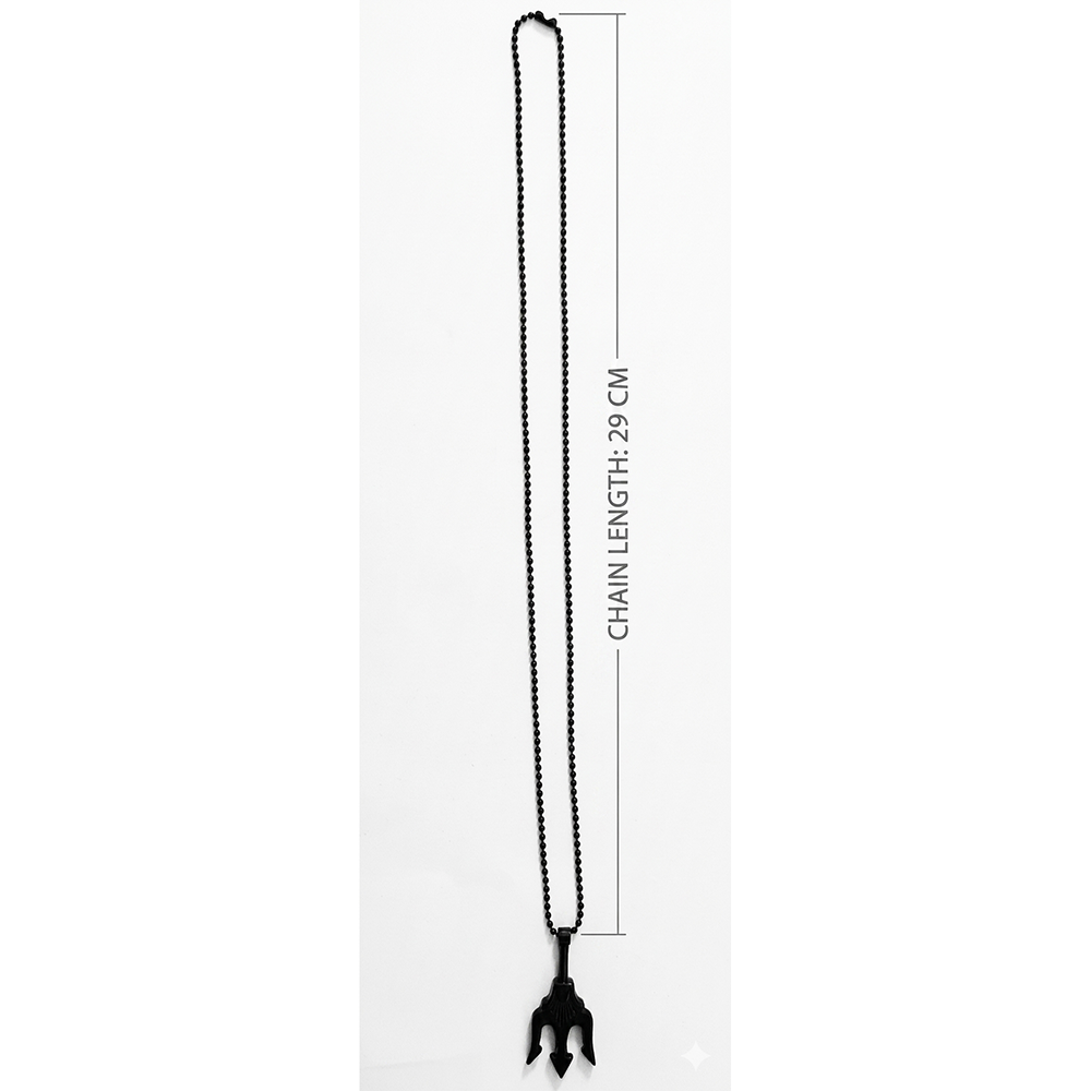 Urthn Mahakal Trishul Chain Pendant for Men (Pack of 6)