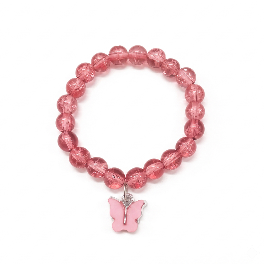 Urthn Handcrafted Butterfly Charm Bracelet for Women and Gorls(Pack of 6)