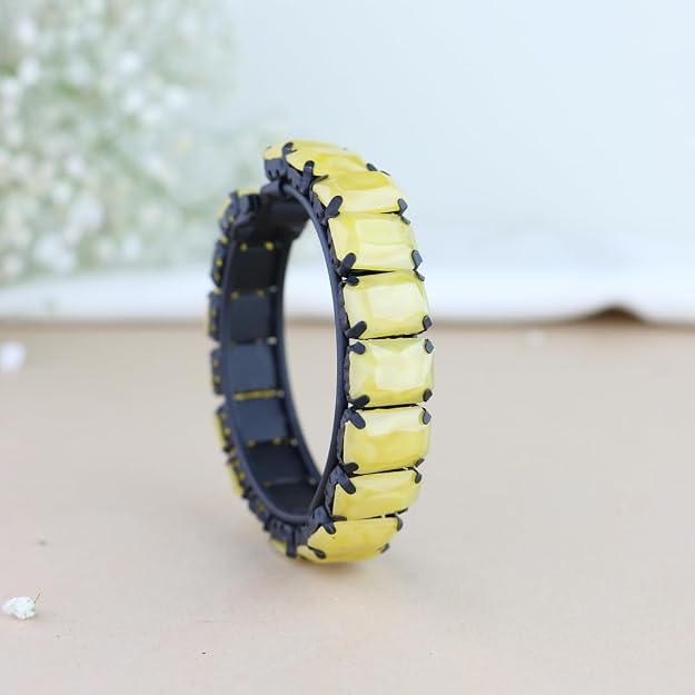 Etnico Adjustable Stylish Beads Fashionable Bracelet/Kada For Women & Girls