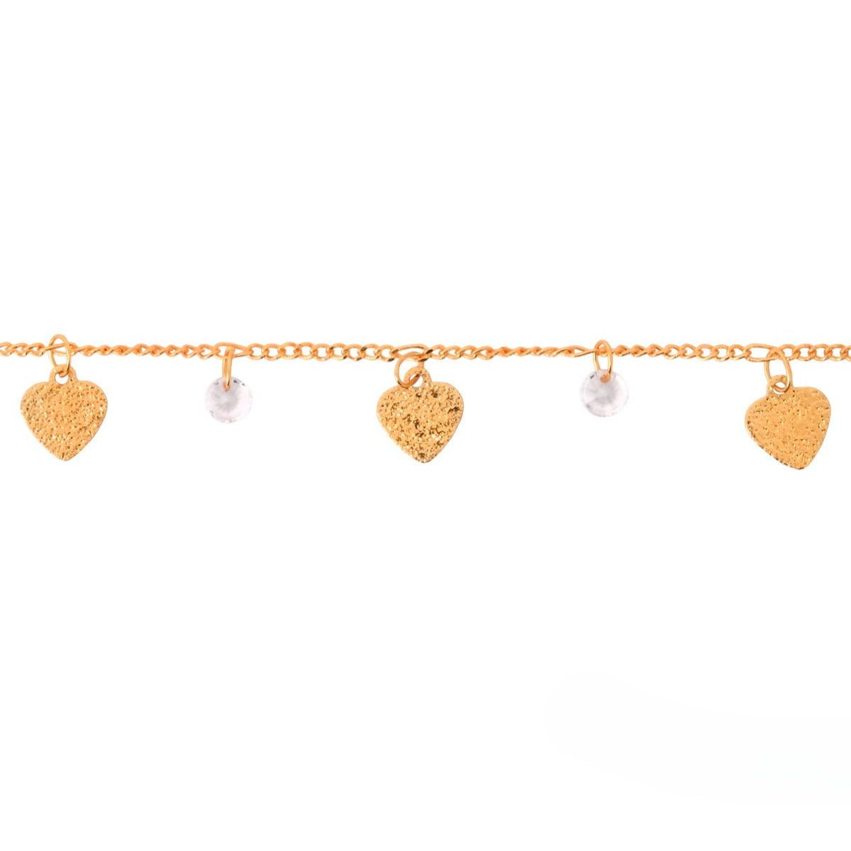 Etnico Gold Plated Design Bracelet with Pearls for Women (Traditional 2)