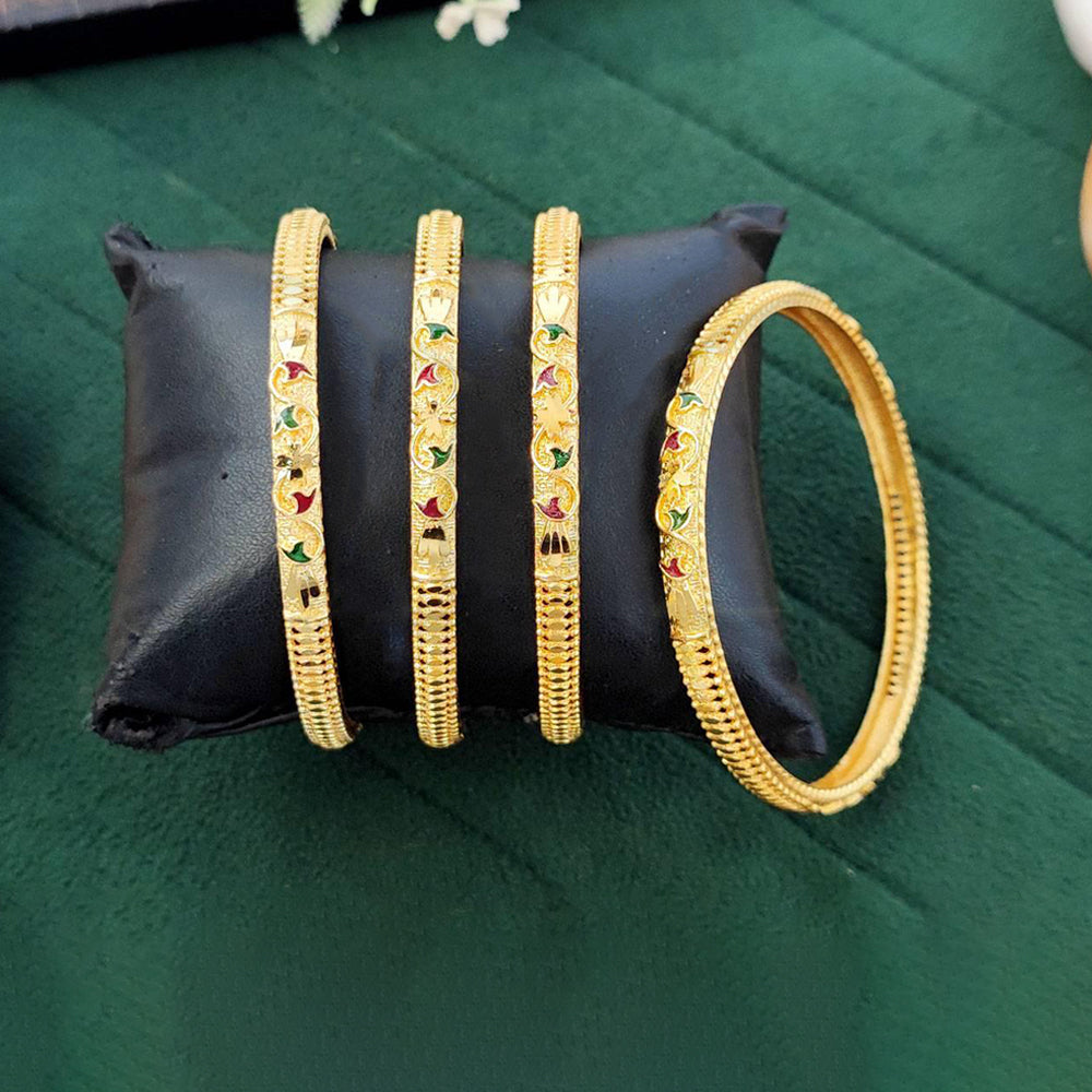 Js Fashion Antique Designer Bangles Set Traditional Style