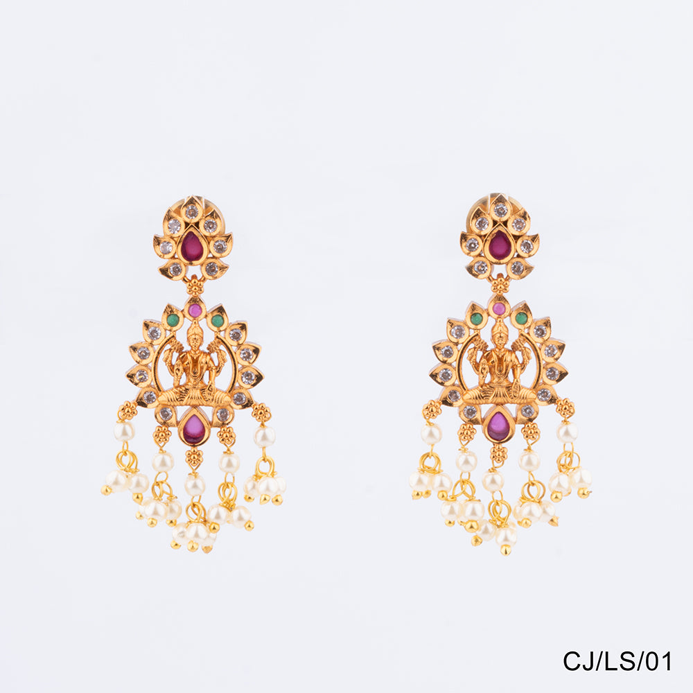 Chiccharm Jewellery Brass and Copper Rajwadi Necklace Set