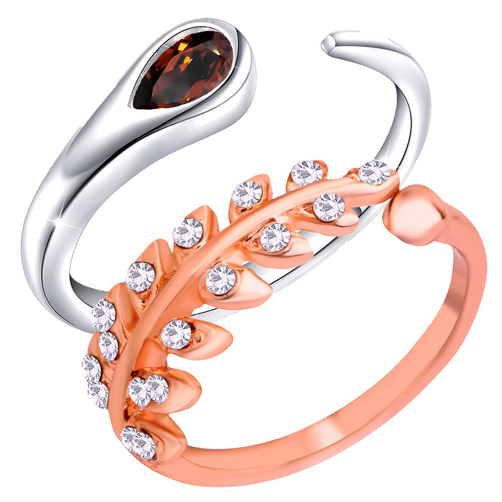 Darshana Jewels Adjustable Combo Ring