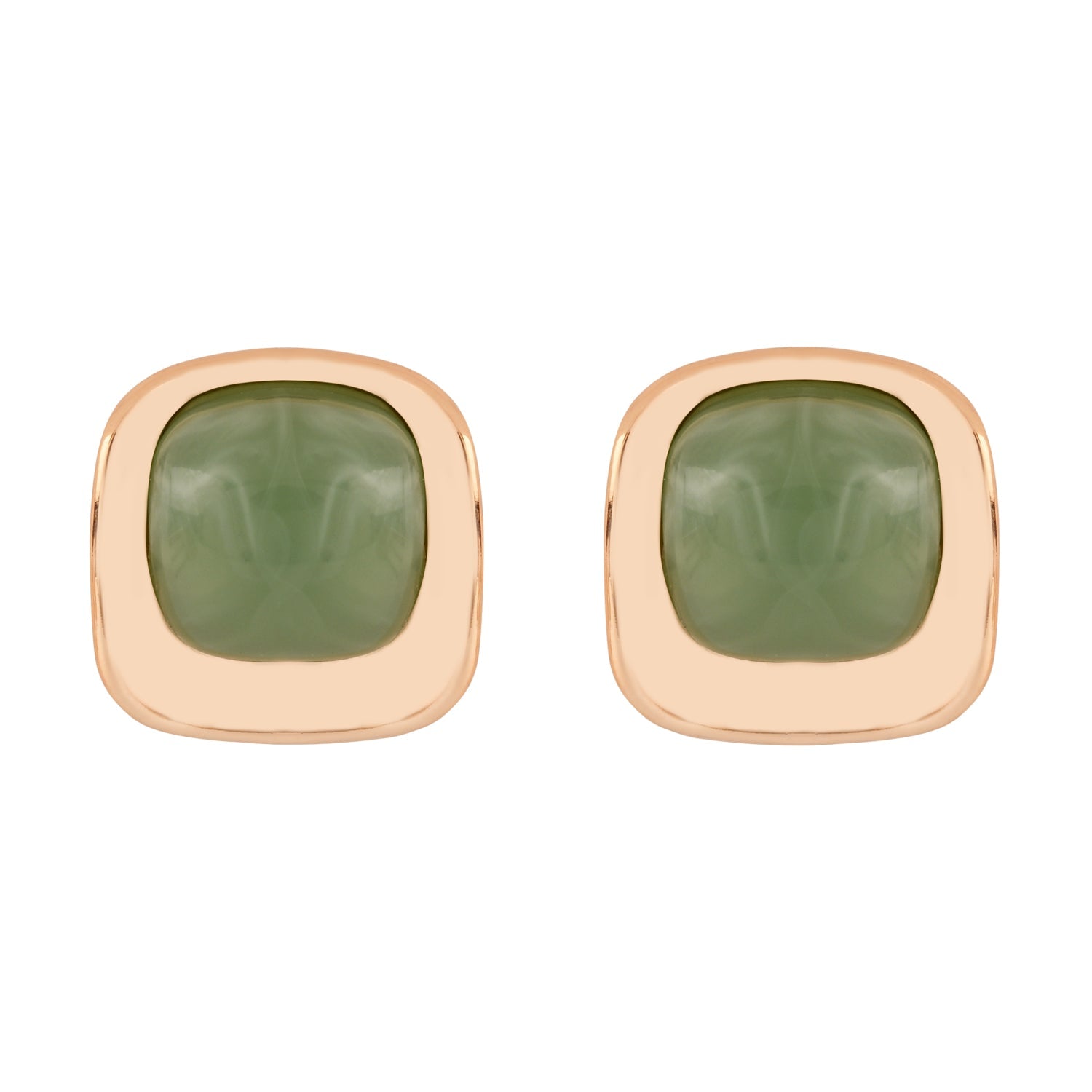Etnico Fashion Latest Stylish Trendy Lightweight Modern Stud Earrings Combo Set for Women (Mint)
