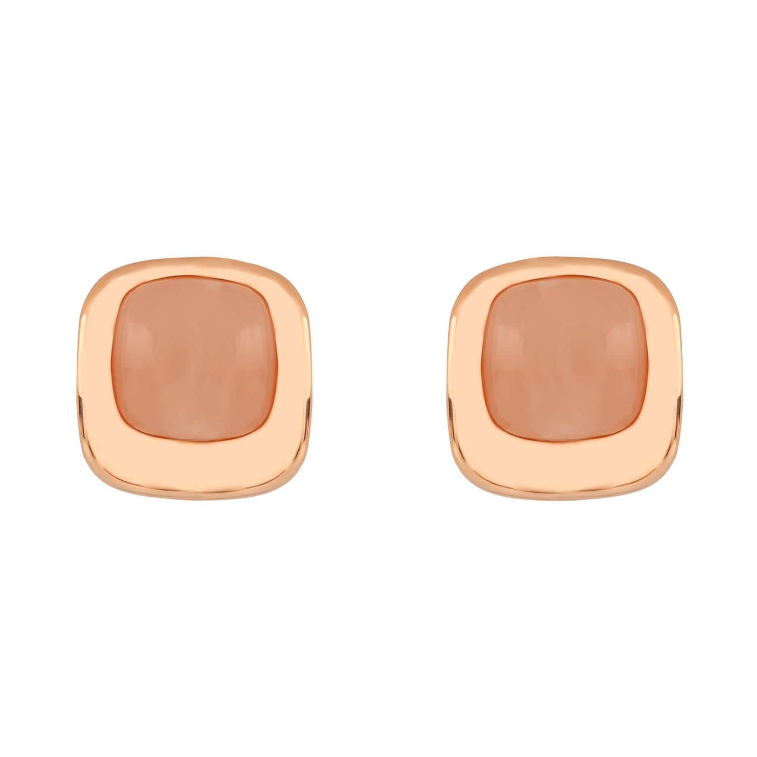 Etnico Fashion Latest Stylish Trendy Lightweight Modern Stud Earrings Combo Set for Women (Peach)