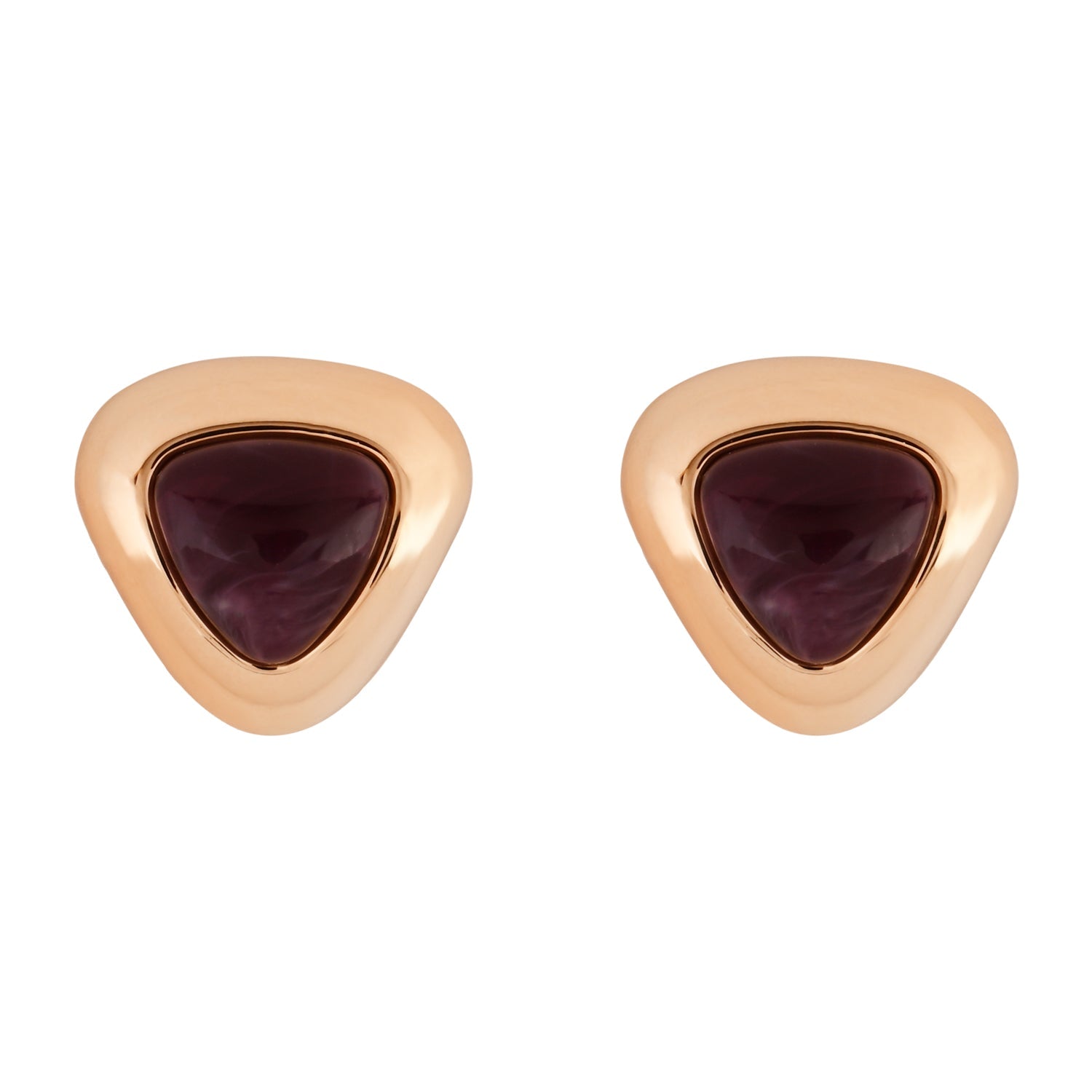 Etnico Fashion Latest Stylish Trendy Lightweight Modern Stud Earrings Combo Set for Women (Wine)