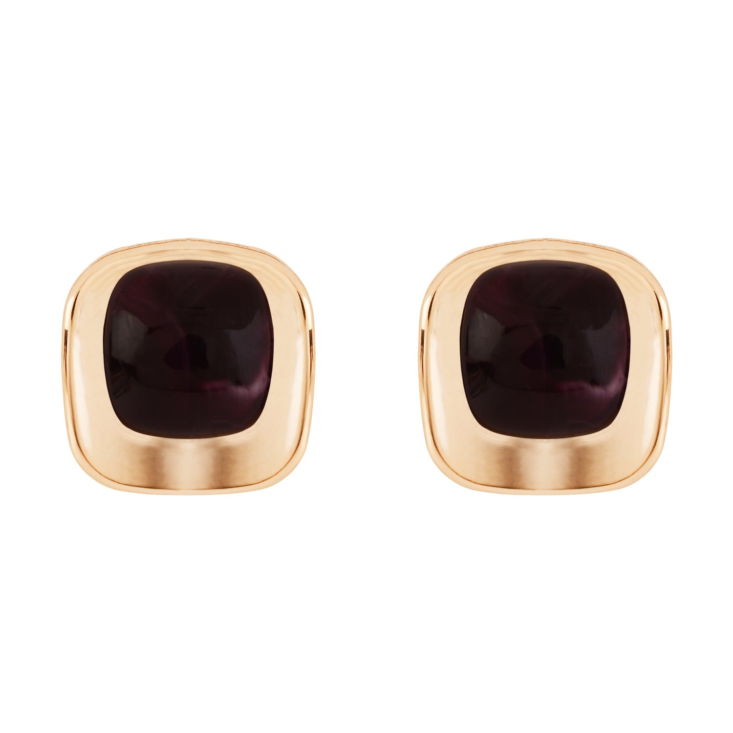 Etnico Fashion Latest Stylish Trendy Lightweight Modern Stud Earrings Combo Set for Women (Wine)