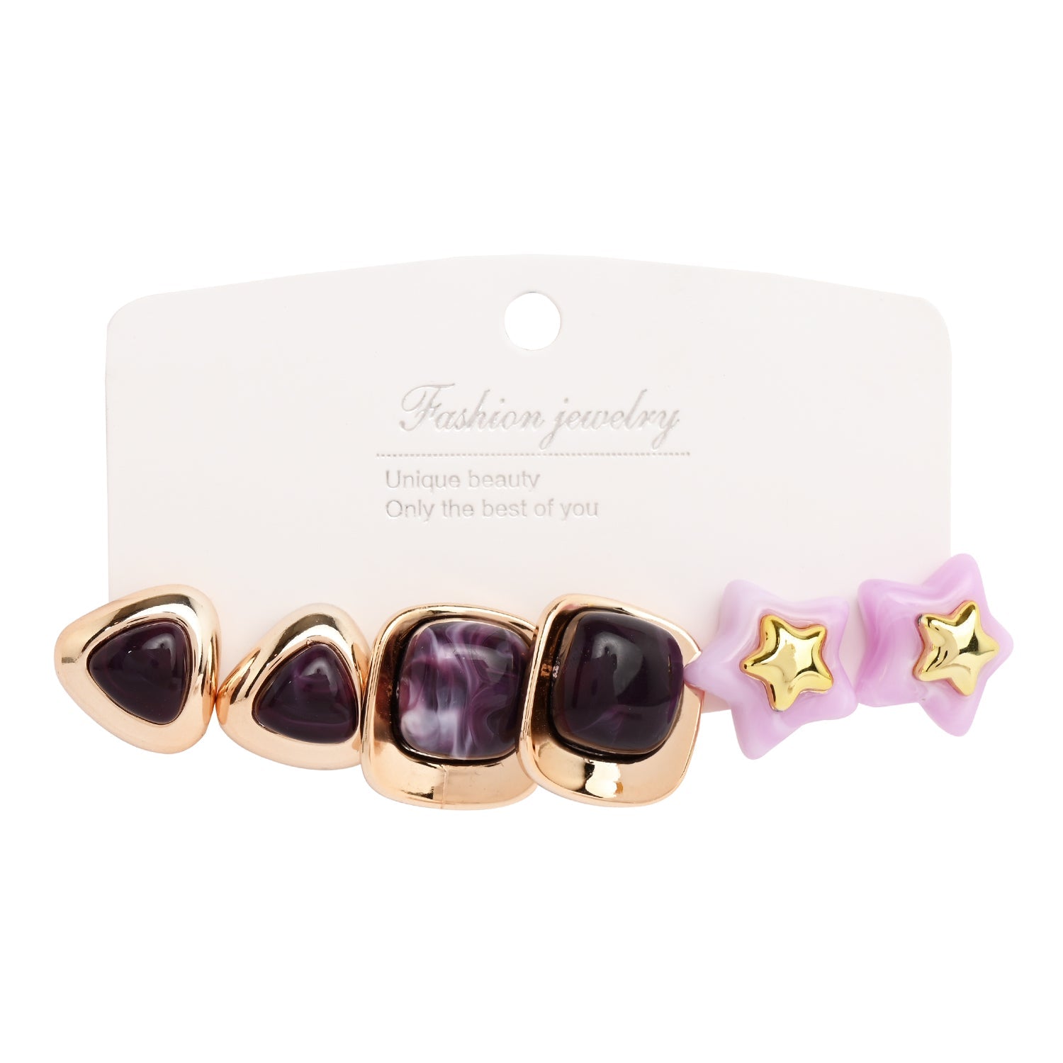 Etnico Fashion Stylish Trendy Lightweight Modern Stud Earrings Combo Set for Women (E3393)