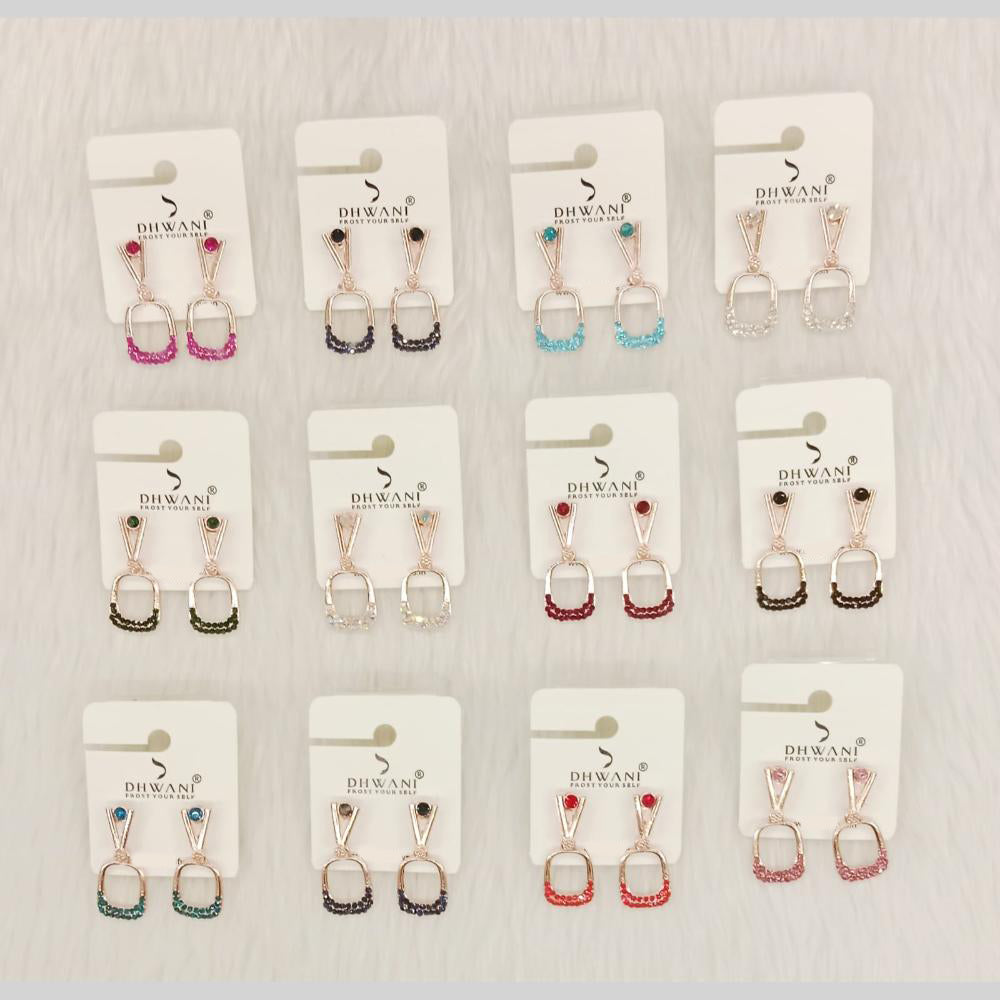 Dhwani Stylish Austrian Stone Dangler Earrings