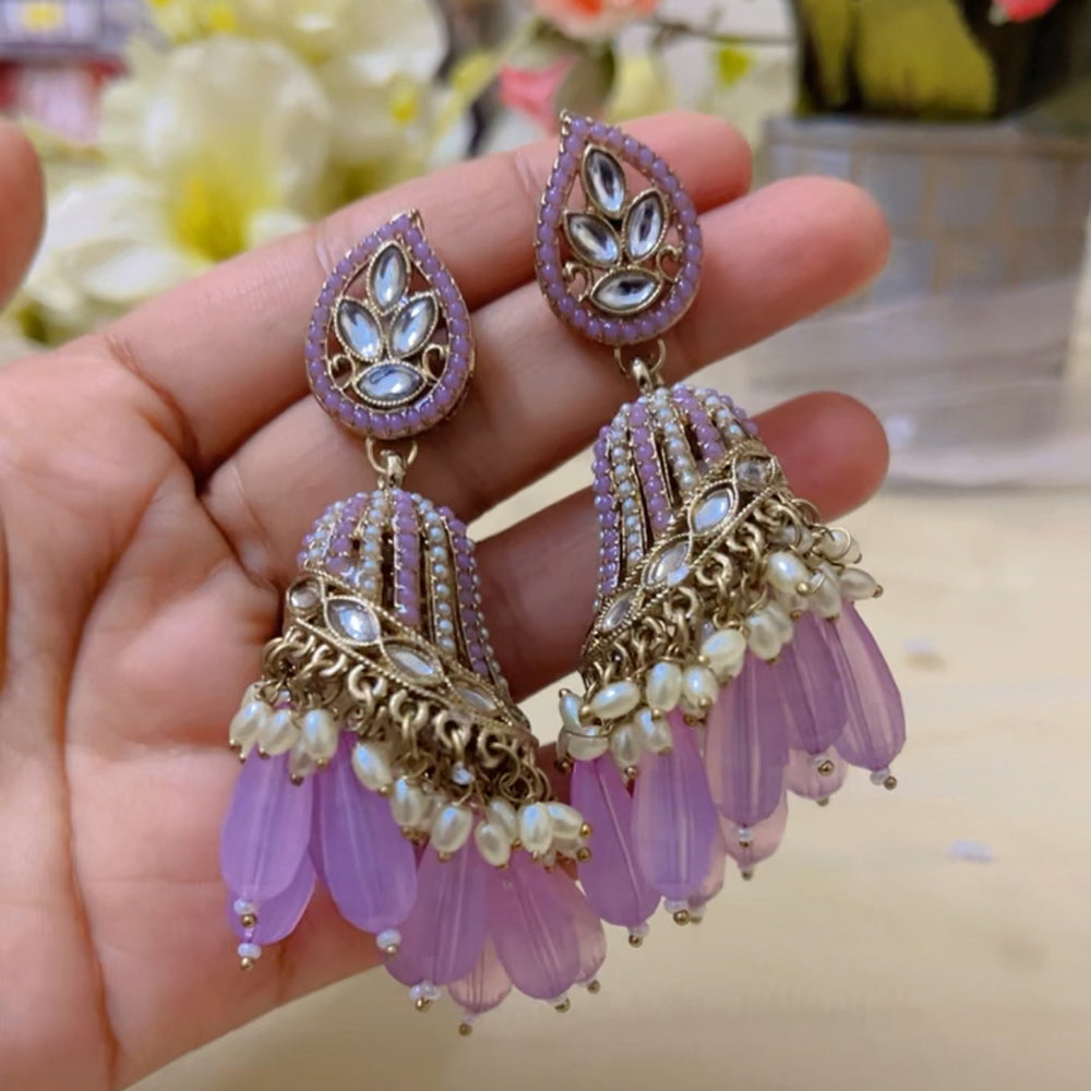 ShringarStreet kundan Earring jhumka