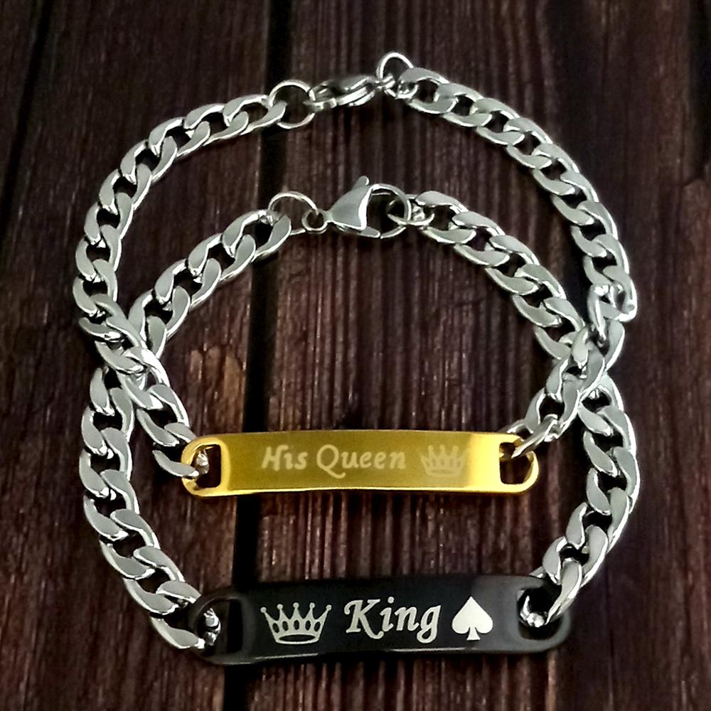 Urbana Rhodium Plated Combo Of His Queen And King - 1004301