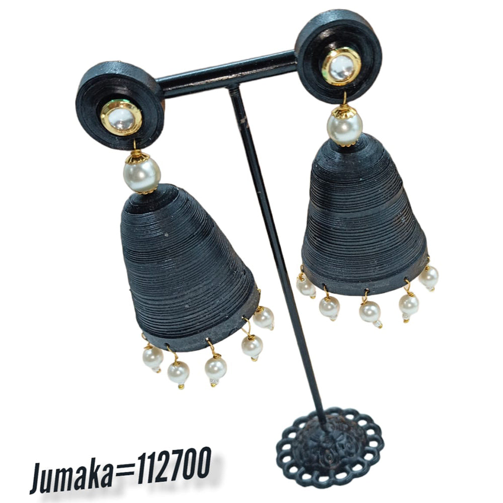 Padmawati Bangles Thread Dangler Earrings