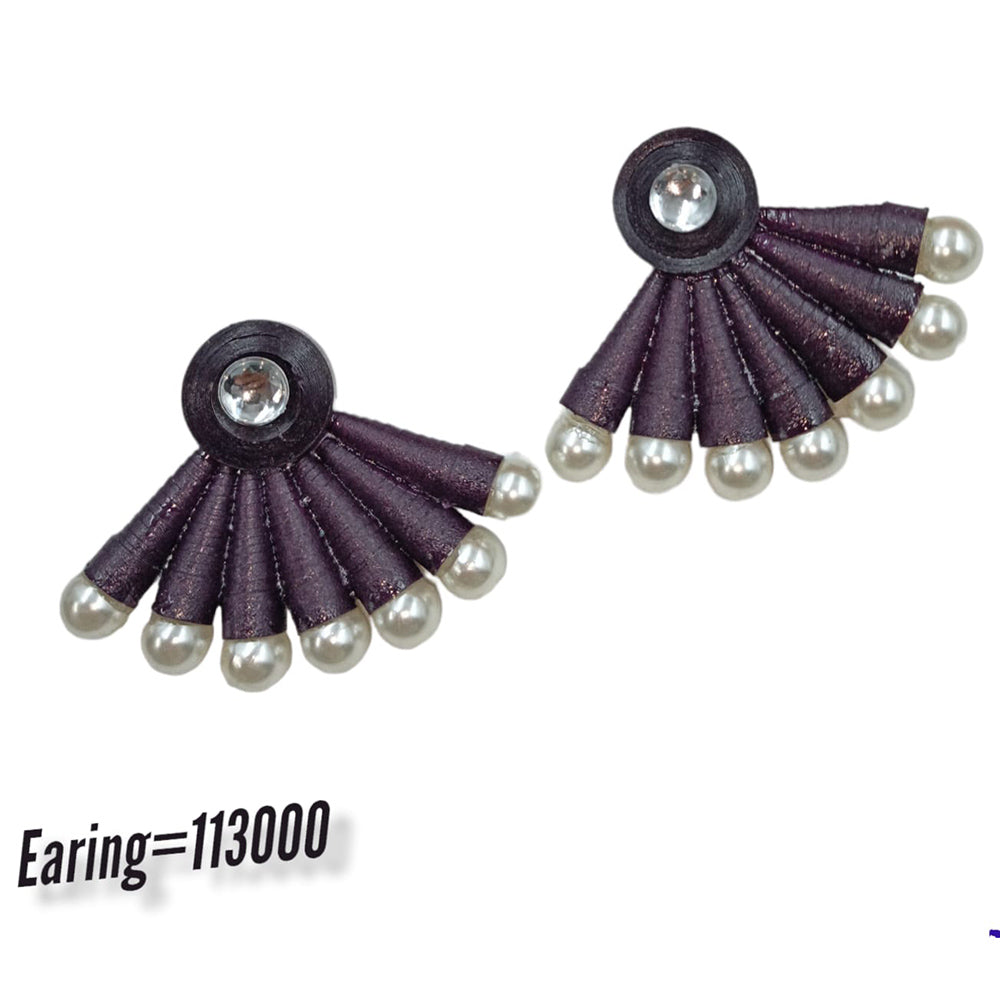 Padmawati Bangles Thread Dangler Earrings