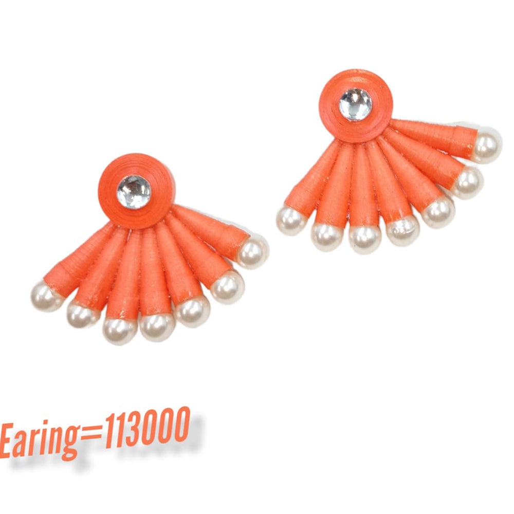 Padmawati Bangles Thread Dangler Earrings