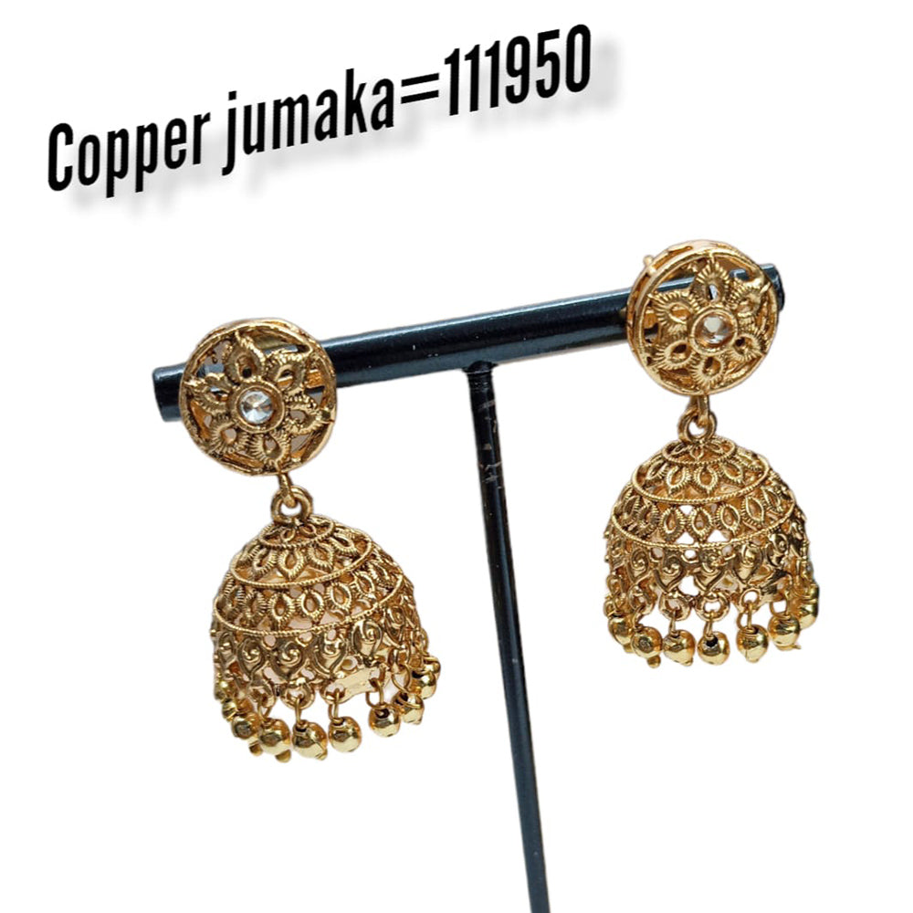 Padmawati Bangles Kundan Stone Jhumkis Earrings