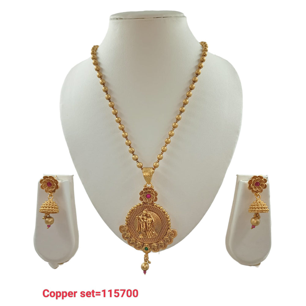 Padmawati Bangles Copper Necklace Set